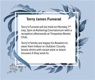 Terry James Funeral