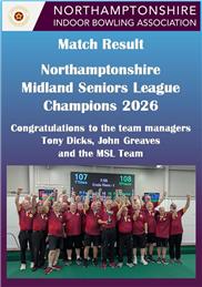 Midlands Senior League Champions 2026